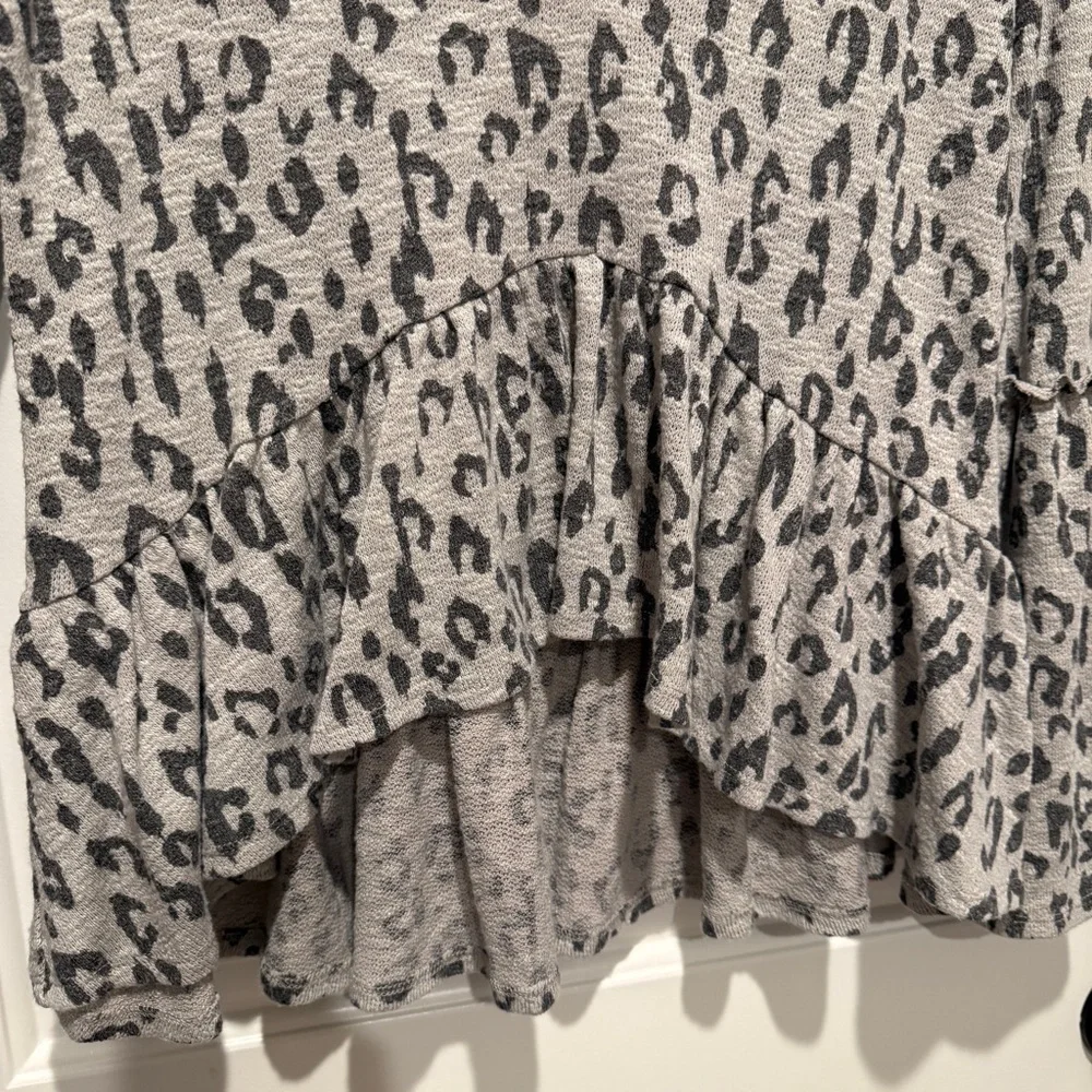 Altar'd State Leopard Print Blouse - Picture 4 of 11